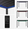 sweeek - LED Pergola mit motorisiertem Lamellendach Produktbild-Vorschau 5
