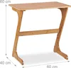 relaxdays Laptoptisch aus Bambus Produktbild-Vorschau 4