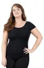 Capezio Damen Team-Basis, kurzärmelig - Schwarz - X-Large Produktbild-Vorschau 2