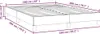 vidaXL Bettgestell ohne Matratze Schwarz 160x200 cm Stoff Produktbild-Vorschau 7