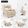 COMHOMA Massagesessel Elektrischer Relaxsessel XL 200kg Produktbild-Vorschau 5