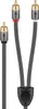 Goobay 65300, 2 x RCA, Samec, RCA, Samec, 2 m, Černá, Náhled obrázku produktu 14