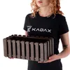 KADAX Skrzynka Balkonowa 38cm Donica Brąz Kwiaty Podgląd zdjęcia produktu 2