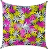 PSYWORK Schwarzlicht Segel Elasthan Goa "Sweet Weed", Produktbild-Vorschau 1