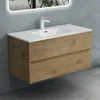 doporro Mobile Bagno Sospeso Mobile Sottolavabo da 80 cm Anteprima dell’immagine prodotto 2