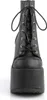 CAMEL-203 Damen Booties von DemoniaCult, Schwarz Matt , EU Produktbild-Vorschau 2
