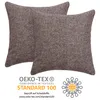 Selfitex 2er Set 40x40 cm, Sofakissen mit Füllung und Produktbild-Vorschau 3