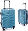 Two blue suitcases on a white background. Náhled obrázku produktu