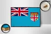 Holzschild Flagge Fidschis 18x12 cm Retro Flag of Fiji Produktbild-Vorschau 3