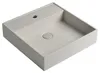 Sapho QUADRADO Betonwaschbecken mit Auslauf, 46x46cm, Produktbild-Vorschau 1
