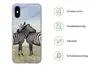 MuchoWow® Handyhülle Schutzhülle Hülle für iPhone X Zebras Produktbild-Vorschau 7