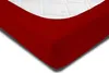 Winter Spannbettlaken 180x200 - 200x200 cm bordeaux Flausch Produktbild-Vorschau 4