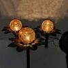 LED-Solar-Deko-Leuchte FLORA mit Spieß als 3er Set Produktbild-Vorschau 4