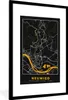 MuchoWow® Gerahmtes Poster Neuwied - Gold - Stadtplan - Produktbild-Vorschau 1