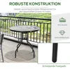 Outsunny Gartentisch Balkontisch Bistrotisch Garten Produktbild-Vorschau 6