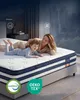 VASAGLE, matrace s 7 zónami a pružinovou výplní, s vrstvou Náhled obrázku produktu 3