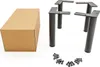 HEVVA - Möbelbeine LINZ - Höhe 25 cm, Schwarz, 4 Stück Produktbild-Vorschau 2
