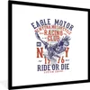 MuchoWow® MuchoWow® Gerahmtes Poster Mancave - Motor - Produktbild-Vorschau 1
