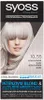 A box of Syoss Professional Performance hair color, featuring a model with silver hair. Náhled obrázku produktu