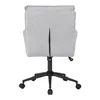 HOME DELUXE Bürostuhl CORA 100 x 60 x 70 cm  Webstoff Grau Produktbild-Vorschau 6