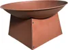 Feuerstelle Pueblo 57x33cm Garten Rostoptik Terrasse Ofen Produktbild-Vorschau 3