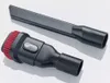 Two vacuum cleaner attachments on a white background. Voir les images du produit