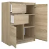 Topeshop 2D2S SONOMA, Eiche, 2 Schublade(n), Partikelbord, Produktbild-Vorschau 6