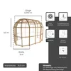 Gartenhaus Bausatz, Tiny House, Holzhaus / Long Dome, Produktbild-Vorschau 2