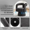 Sweiko 360 Grad drehbare Kuschelfass-Akzentstühle, runde Produktbild-Vorschau 3