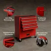 AREBOS wózek warsztatowy czerwony 4 szuflady 81 szt. Podgląd zdjęcia produktu 6