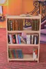 Bibliothèque en hêtre massif avec parois latérales pleines, Voir les images du produit 2