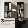 HOMCOM Bücherregal, 6 Ebenen, Schublade, verstellbares Produktbild-Vorschau 5