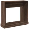 vidaXL Krbová obestavba hnědý dubový vzhled 100x30x87,5 cm Náhled obrázku produktu 6