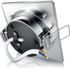 Brandson 4x LED Spot encastré aspect inox, spot de plafond Voir les images du produit 4