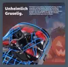 TK Gruppe Timo Klingler LED Scary Mask modrá - ako z Očisty Náhľad obrázku produktu 5