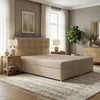 Boxspringbett 140x200 mit 2 Bettkästen, Kontinentales Bett Produktbild-Vorschau 3