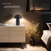 Malá retro stolní lampa Kade, stmívatelná - černá Náhled obrázku produktu 9