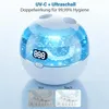 Ultraschall-Reinigungsgerät (220 ml, 45 kHz) mit digitalem Produktbild-Vorschau 6