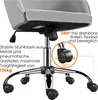 Yaheetech Bürostuhl Ergonomischer Schreibtischstuhl Produktbild-Vorschau 8