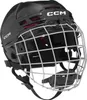 A black CCM Tacks 70 hockey helmet with a silver cage. Náhľad obrázku produktu