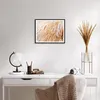 Gerahmtes Poster - Schwarzer Rahmen - Gras Boho Licht - Produktbild-Vorschau 6