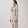 CMP Damen Stretch Skijacke Clima Protect mit Kapuze beige Produktbild-Vorschau 7