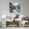 Bild auf Leinwand - Leinwandbild - Einteilig - Boote Berge Produktbild-Vorschau 6