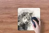 MuchoWow® Mauspad Mousepad Löwe - Zeitung - Schwarz - Weiß Produktbild-Vorschau 3