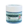 A product shot of a jar of eucalyptus ointment. Produktbild-Vorschau
