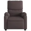 vidaXL Massagesessel Dunkelbraun Stoff Produktbild-Vorschau 3