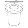 EGLO Lamedo LED encastré rond Luminaire d'extérieur Voir les images du produit 3