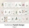 30 Weihnachtskarten Mit Umschlag - Adventskarten A6 - Produktbild-Vorschau 4