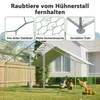 Hühnerstall Hühnerhaus Geflügelstall 3x4x2m Freilaufgehege Produktbild-Vorschau 3
