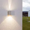 Lucande LED-Außenwandleuchte Jarno, weiß, Metall, 9cm Produktbild-Vorschau 5